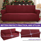 ZNSAYOTX Super Stretch Couch Cover Universal Sofa Covers - Image 2