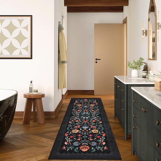 GarveeHome Floral Rug 2.5x8 Runners - Image 3