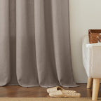 RYB HOME Linen Curtains for Bedroom - Image 6