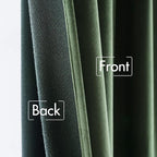 MIULEE Velvet Curtains 84 inches 2 Panels - Image 6