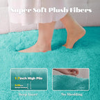 5x8 Area Rug for Living Room: Fluffy Shag Soft Washable Rugs Fuzzy Plush Indoor - Image 3