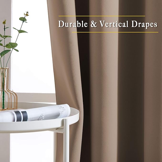NICETOWN Bedroom Blackout Curtains and Drapes - Image 3