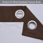 SimpleHome Ombre Room Darkening Curtains - Image 3