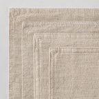 MIULEE Beige Linen Pillow Covers Pack of 4 Decorative Natural Solid Throw - Image 6