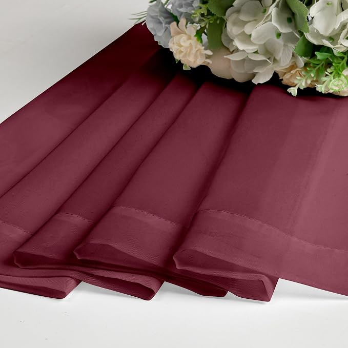 OWENIE Sheer Curtains, Sheer Curtains 78 inch Length 2 Panels Set, Rod Pocket - Image 7
