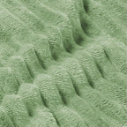 BEDELITE Fleece Blanket Twin Size – 3D Ribbed Jacquard Soft and Warm Decorative - Image 3