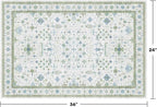 Washable Boho Bathroom Rug 2x3 - Image 2