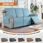 VANSOFY Waterproof Recliner Couch Covers, Sofa Covers 1-Piece Washable - Image 5