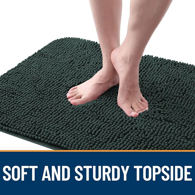 OLANLY Dog Door Mat for Muddy Paws 47x20, Absorbs Moisture and Dirt, Absorbent - Image 4