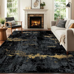 Washable Area Rugs 5'x7' Non-Slip Modern Abstract Soft - Image 9