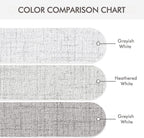 MIULEE 100% Blackout Linen Textured Curtains - Image 8