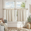 Boho Kitchen Cafe Curtains 25x24 Inch, 2 Panels by Unknown
