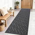 OLANLY Front Door Mat Indoor Outdoor Entrance, Waterproof All-Season, by OLANLY