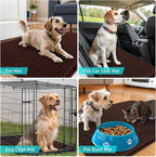 OLANLY Dog Door Mat for Muddy Paws 44x32, Absorbs Moisture and Dirt, Absorbent - Image 7