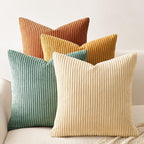 Topfinel Large Decorative Throw Pillow Covers, Soft Velvet Modern Double-Sided by Topfinel