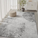 3 x 5 Rug Small Non Slip Area Rug Ultra Soft Machine Washable Low Pile Modern by AMOAMI