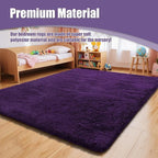 Shag Area Rug for Bedroom 4x6, Soft Fuzzy Rug Non-Shedding Indoor Plush Carpet - Image 7