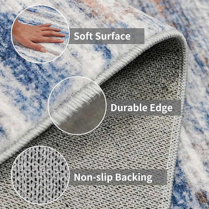 2x4 Washable Entryway Runner Rugs: Easy-to-Clean Runners - Image 7