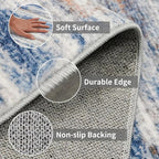 3x9 Washable Runner Rug for Family: Easy-to-Clean Runners for Hallway Entryway - Image 5
