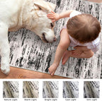Lansny Modern Abstract Runner Rug 2x6 - Image 3