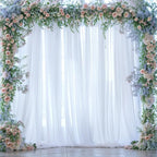 20ft x 12ft White Tulle Backdrop Curtain - Image 8