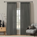 IVAPUPU Pinch Pleated Curtains 84 Inches Long by IVAPUPU