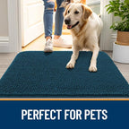 OLANLY Dog Door Mat for Muddy Paws 70x35, Absorbs Moisture and Dirt, Absorbent - Image 6