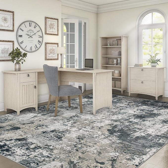 XLUEZ 5x7 Area Rugs for Living Room, Washable Modern Abstract Large Area Rug - Image 6