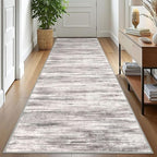 KOZYFLY 3x10 Ft Rug Modern Ombre Runner Rug by KOZYFLY