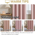 H.VERSAILTEX Linen Curtains 100% Blackout Curtains - Image 4