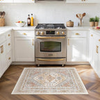 3x4 Washable Area Rug for Entryway, Soft Kitchen Rugs Non Slip for Dining Room - Image 4