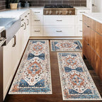 HEBE Boho Kitchen Rug Sets 3 Piece - Image 7
