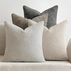 MIULEE Pack of 4 Couch Throw Pillow Covers 22x22 Inch Neutral Soft Decorative by MIULEE