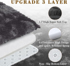 Area Rugs 9x12 Living Room, Large Area Rug Shag Shaggy Carpet Soft Plush Furry - Image 4