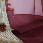 OWENIE Sheer Curtains 2 Panels Set - Image 8