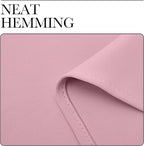 NICETOWN Crystal Pink Room Darkening Curtains - Image 7
