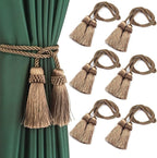 Fenghuangwu Curtain Tiebacks Handmade Decorative Curtain Holdbacks Rope by fenghuangwu