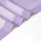 Chyhomenyc Lilac Sheer Curtains 30 inch Length 2 Panels, Light Filtering Voile - Image 7