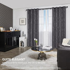 Deconovo Grey Blackout Curtains - Image 7