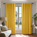 Deconovo Blackout Curtains, Thermal Insulated, W52 x L95 2 Panels, Back Tab by Deconovo