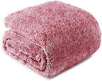 Exclusivo Mezcla Plush Fuzzy Fleece Throw Blanket Extra Large, Super Soft - Image 7