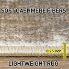 9x12 Area Rugs Washable Rug: Modern Abstract Living Room Rug Soft Anti-Skid - Image 7