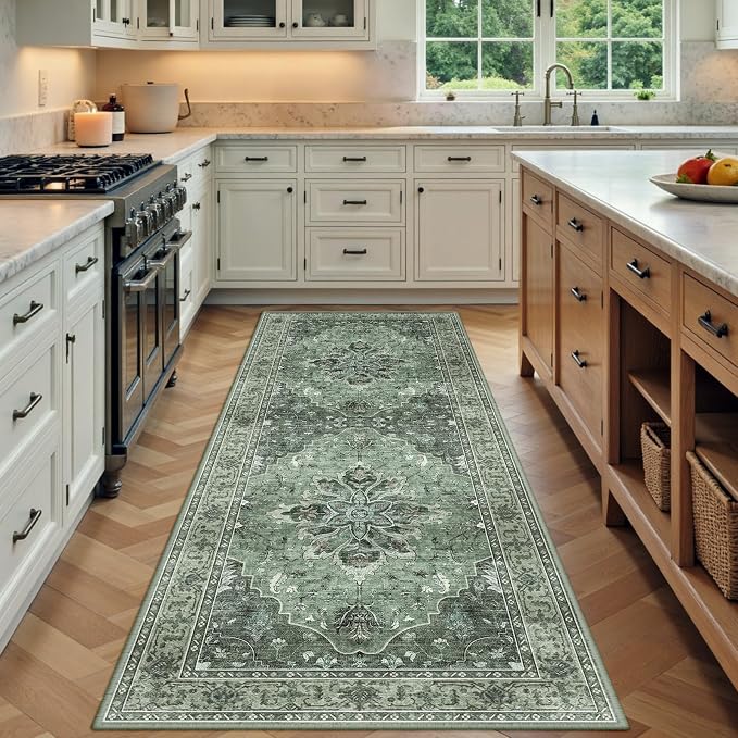 RELEANY Area Rugs 3'x6' Runner Rug Non Slip Washable by RELEANY