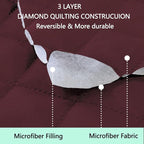 Reversible Loveseat Sofa Covers Couch Cover Furniture Protector - Image 3