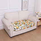 hyha Printed Couch Cushion Covers, Floral Sofa Covers Washable - Image 5