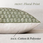 Foindtower Set of 2 Decorative Long Body Lumbar Throw Pillow Covers Neutral - Image 2
