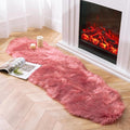 Ashler Faux Fur Rug, Fluffy Shaggy Area Rug Ultra Soft 2 x 6 Feet Sheepskin by AshlerHomeDeco