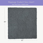 Bigacogo Chunky Knit Throw Blanket - Image 2