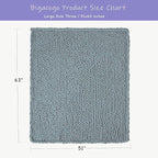 Bigacogo Chunky Knit Throw Blanket - Image 2