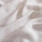 MIULEE Natural White Linen Curtains 100 Inch Length 2 Panels - Image 4